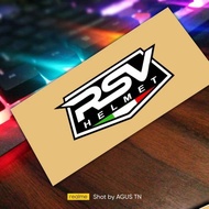 STIKER RSV STICKER HELM RSV sticker cutting
