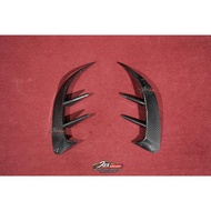 Mercedes Benz Coupe C-CLASS W205 C43 Rear Canard TAKD Dry Carbon One Pair