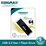 Kingmax USB 3.2 Gen 1 Flash Drive ( PB-07 ) ความจุ 64 GB Black ( สีดำ )