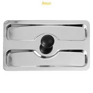 Amon Stainless Steel Toaster Lid Replacement Toaster Dust Cover Toaster Machine Cover Bread Maker Co
