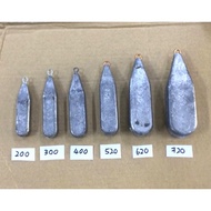 Ladung Stone Fishing Stone/ Square Shape Sinker/