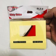 3x4 yellow note paper