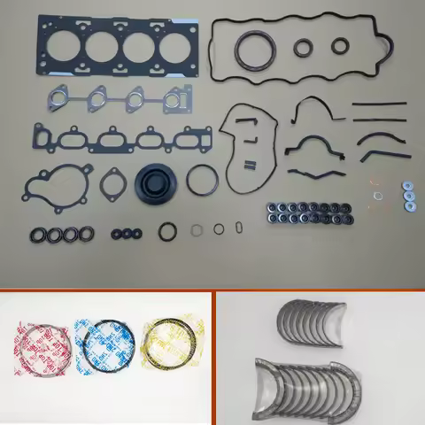 D4EA Engine Full gasket set kit crankshaft connecting rod bearing piston ring for Hyundai SANTA Fe T