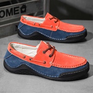 Men s Spring Casual Leather Shoes Men s Versatile Low Top Casual Shoes Men s Plus Size Shoes C