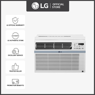 LG 1.5 hp window type aircon non-inverter la150fc with clean filter indicator remote control