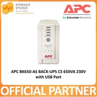 APC BK650-AS BACK-UPS CS 650VA 230V with USB Port. Singapore Local 2 Years Warranty **APC OFFICIAL PARTNER**