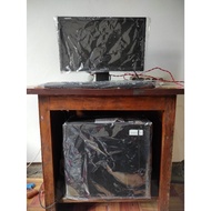 Transparent Monitor Cover Set of 3 Monitor Covers CPU Cover Keyboard Cover