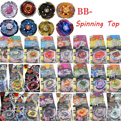 BB28 to BB82 Single Metal Fusion Fury 4D Spinning Tops Toys(random parts) BB43 BB56 BB70 BB82 BB88 B
