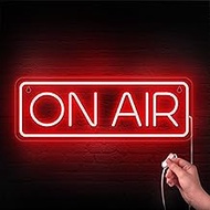 Leburry ON AIR Neon Sign - Live On Air Sign for Streaming/Gaming/Recording Studio Decor - LED Stream