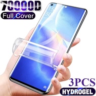 3Pcs 700D HD Clear Soft Hydrogel Film For Realme 8i 8s 8 7i 7 6i 6s 6 5i 5s 5 3i 3 2 Pro Global Asia