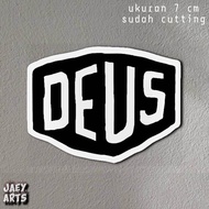 Logo DEUS Stiker Deus stiker Logo Deus