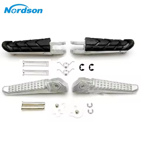 Motorcycle Rear Footrests Foot pegs For Honda CB400 Superfour CB250 CB900 Hornet 250 900 CB1300 NC75