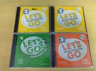 (K45)全新未拆~Let's Go : Audio CD~四片合售/歡迎自取~