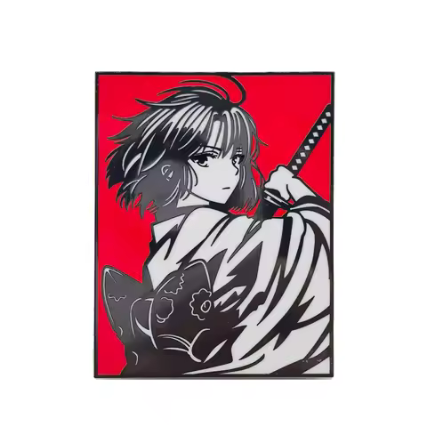 Japanese Anime Pin Badge On Backpack Ryougi Shiki Brooch Pins For Clothes Broche For Schoolbags Frie