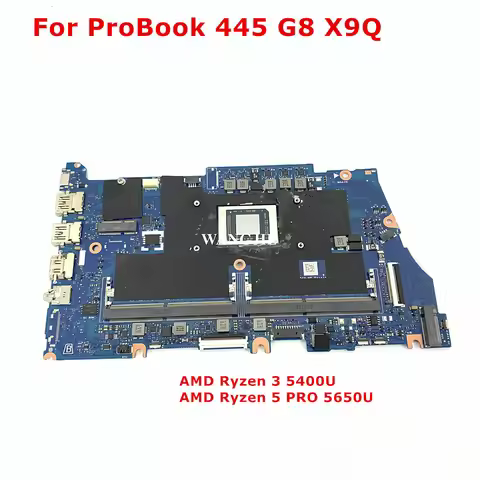X9Q For HP Probook 455 G8 Laptop Motherboard DA0X9QMB8E0 R3 R5 CPU 100% Fully Tested ok