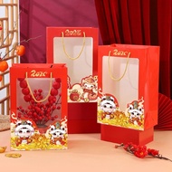 NEW Paperbag Chinese NEW Year Snake 2025 Gift Bag Hampers Souvenir Chinese NEW Year Decoration Sinci
