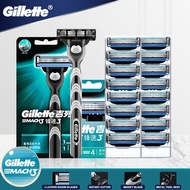 16 Gillette Mach 3 Male razor blade Shaving equipment with razor blade shaving blade mach 3 gillette