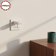 LANfigure Wall Outlet Extender Ultra Slim 2500W 4 Outlets 180° Rotatable Multi Plug Adapter for Trav