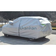 7-SEATER - 4-SEATER HIGH QUALITY CAR COVER WITH ZIPPERS. CLEAR COTTON CEILING