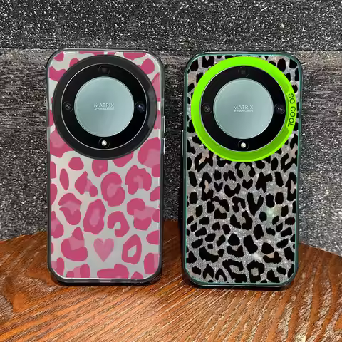 Leopard Print Art Design Pattern Couple Phone Case for Honor 400 Lite 200 Pro X9c X9b 90 X8a X9a X6b