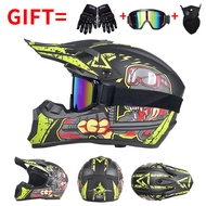 DOT Motorcycle Helmet Off-Road Helmet Mountain Bike Full Helmet Kart Bike Speed Down Bicycle Helmet