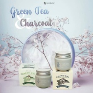 Green tea clay mask or Charcoal clay mask
