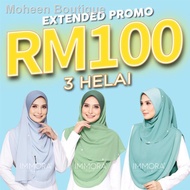 ◘3 HELAI RM100 - JELITER EXCLUSIVE BY IMMORA HIJAB