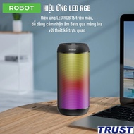 Loa Bluetooth ROBOT RB510 Bass Lớn 10W Đèn Led RGB Chống Nước- Hỗ trợ Thẻ Nhớ/USB/ AUX Cổng 3.5C