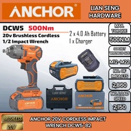 ANCHOR 20V CORDLESS IMPACT  WRENCH DCW5-B2