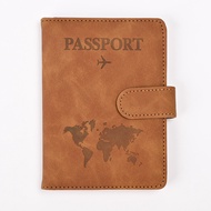 Muji Anti-Theft Swiping Magnetic Snap Multifunctional Passport Cover Ticket Clip Passport Case Trave