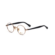 April Eyeglass Frames Model AP-Botan: C3 SIZE 47 MM. (Rose Gold-Black) **1 Year Warranty From The Br
