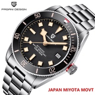 [Original] PAGANI DESIGN JAPAN MIYOTA 8215/YN55 Automatic Mechanical Men Watch Stainless Steel 100M 