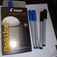 Pulpen Pilot Balliner Hitam/Biru