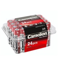 Camelion - 【24粒/軟盒裝】(紅色)AA電池電芯 高能鹼性電池(LR6-PB24) ▼F1(00470)