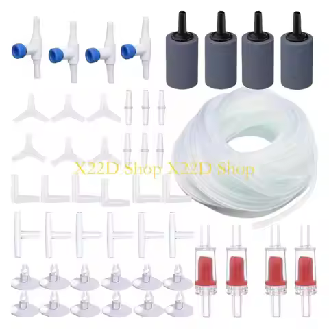 X22D Oxygen Bubble Aquarium Air Stone Fish Tanks Air Stone Aerator Bubble Diffuser Oxygenating Bubbl