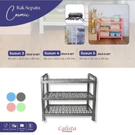 Calista Cosmic Shoe Rack 3 Tiers, 4 Tiers, 5 Tiers Calista Cosmic Shoe Rack / Shoe Storage