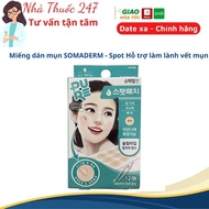 Somaderm - Spot Acne Patch Helps Heal Acne, Limits The Formation Of Bruises, Scars, Sucks Acne