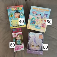 日本LICCA公仔 HOLOLIVE vol.6景品 SANRIO盲抽盲盒 蠟筆小新盲盒