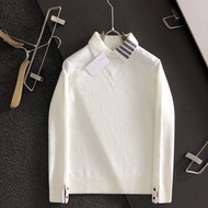Men's long sleeved pullover versatile sweater sweater