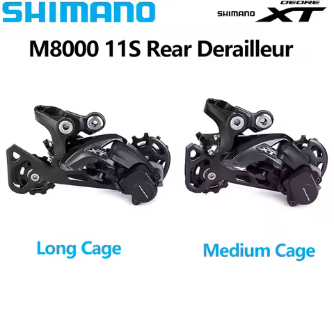 SHIMANO DEORE XT M8000 11Speed RD-M8000-GS RD-M8000-SGS Rear Derailleur Medium/Long Cage for Mountai