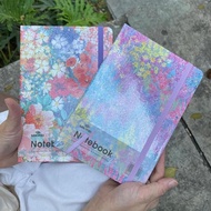 MIKIREI A5 Hardcover Diary Note Book Planner Ruled Journal Book PTS