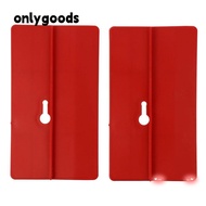 ONLYY Ceiling Auxiliary Board, 15×8.5cm PVC Auxiliary Board, Drywall Fitting Tool Modern Red Rectang