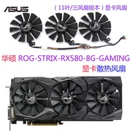 Card Graphic  Pld09210s12hh Fan Cooling Rog-Strix-Rx580-8G-Gaming ASUS For Fits