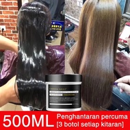 Keratin hair mask treatment frizzy hair conditioner 500g hair straightener cream hair bifurcation repair dry and damaged hair 发膜