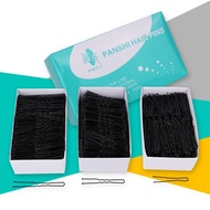 U-Shaped Clip Hair Clip Evening Makeup Clip Wedding Photo Studio Black Hairpin Paint Bold Bridal Hai