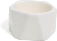 Bangle Bracelet in Appealing White Color for Teen Girls, MEDIUM (INNER DIAMETER: 66mm or 2.6Inches),