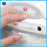 4PCS/SET Car Door Handle Protector Cover Inner Bowl Anti Scratch Sticker for Honda