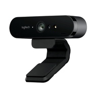 Logitech BRIO Webcam กล้องเว็บแคม 4K Ultra HD พร้อมด้วย RightLight 3 ที่มี HDR ดำ One