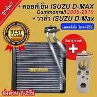 ชุด SET สุดคุ้ม ตู้แอร์ 1ตัว ISUZU D-MAX Commonrail 2006-2010 ดีแม็ก + วาล์วแอร์ 1 ตัว มาตราฐาน OEM ตรงรุ่น อีซูซุ ดีแม็กซ์ Dmax