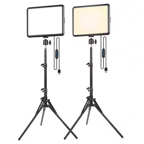 Video Led Light Photography Selfie Dimmable Video Fill Light for Photo Studio Live Stream Fill Lamp 